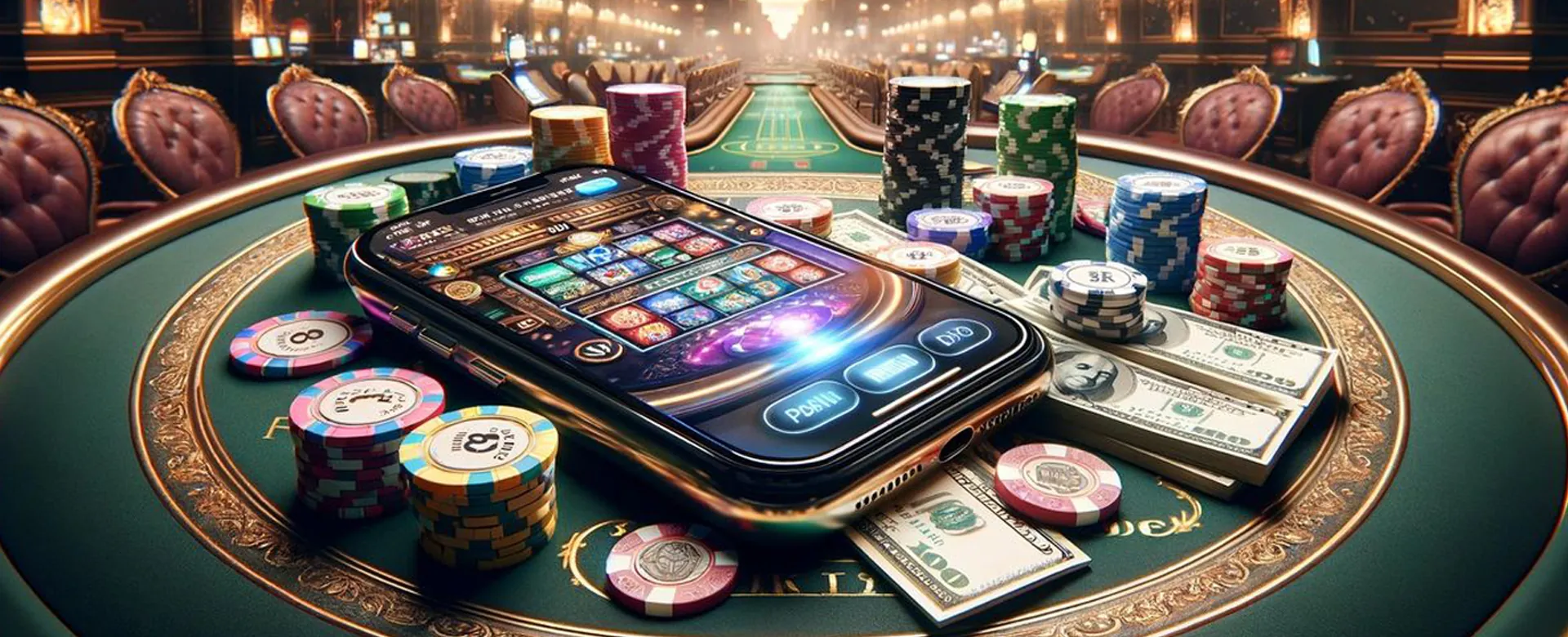 Luxurious JL Hotel by Bourbon entrance with vibrant casino lights